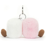 CZERWONE SERDUSZKO zawieszka breloczek Amuse 16 cm