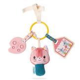 KOTKA JEANNE wielofunkcyjny brelok z mini zawieszkami Ogród Lilliputiens 3m+