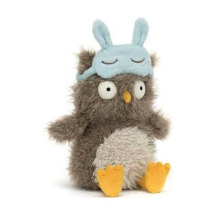 SÓWKA Śpioch przytulanka Audrey Hootsoftly 24 cm Jellycat 0+