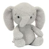 MILUŚ szary słonik przytulanka 19 cm