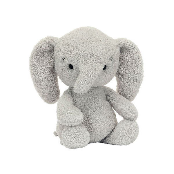 MILUŚ szary słonik przytulanka 19 cm