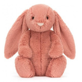 KRÓLICZEK malinowa przytulanka Bashful Bunny 31 cm