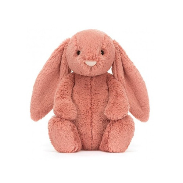 KRÓLICZEK malinowa przytulanka Bashful Bunny 31 cm