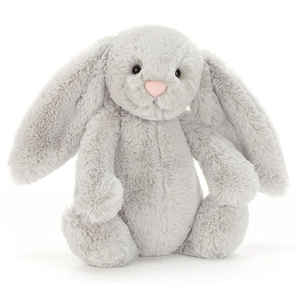 KRÓLICZEK szara przytulanka Bashful Silver Bunny 31 cm
