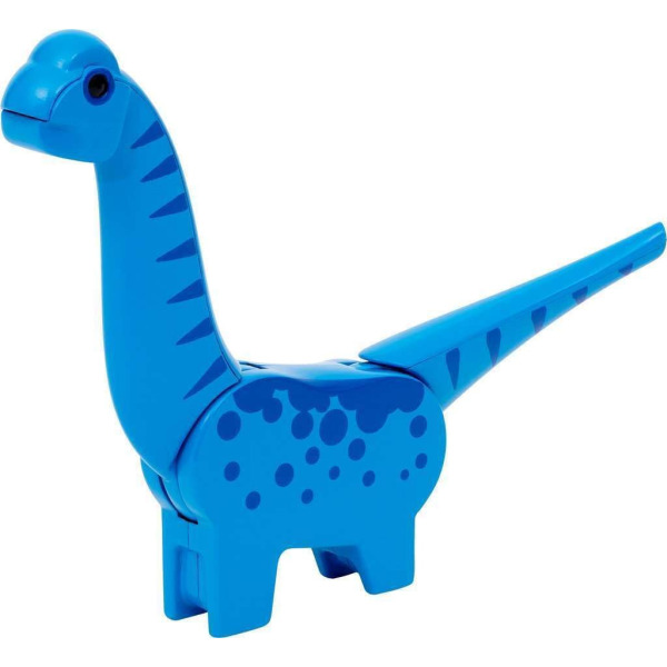 POCIĄG NA BATERIĘ zestaw z brachiozaurem DINO 5 el. World