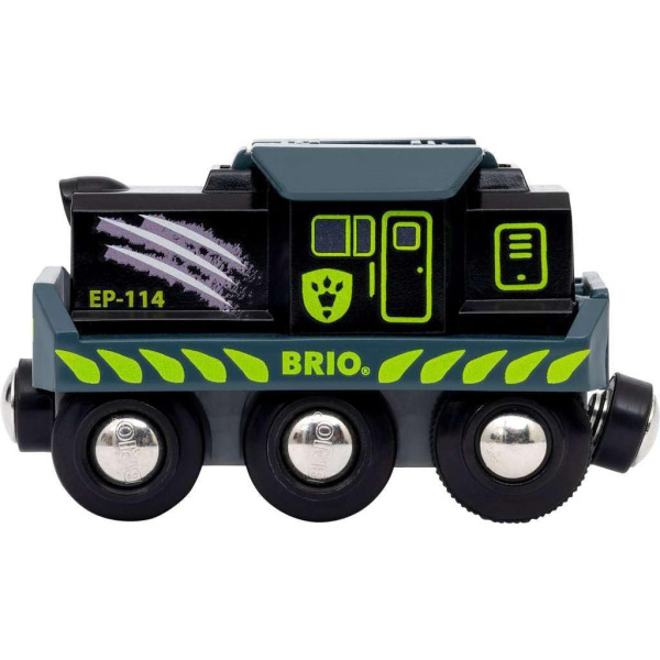 POCIĄG NA BATERIĘ zestaw z brachiozaurem DINO 5 el. World