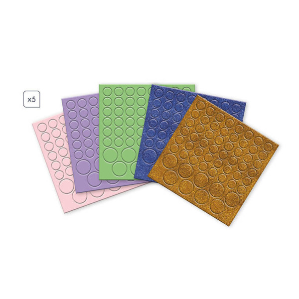 OKRĄGŁE NAKLEJKI zestaw kreatywny My arts&crafts