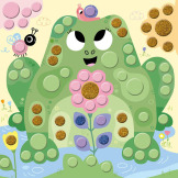 OKRĄGŁE NAKLEJKI zestaw kreatywny My arts&crafts