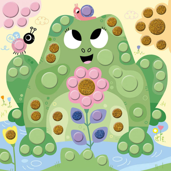 OKRĄGŁE NAKLEJKI zestaw kreatywny My arts&crafts