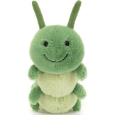 GĄSIENICA CARYS zielona przytulanka 24 cm Wriggidig Caterpillar