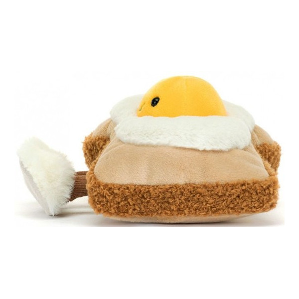 WESOŁE JAJKO SADZONE na toście przytulanka 16 cm