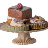 PATERA Z CIASTECZKAMI akcesoria dla lalek Cakes and cakestand