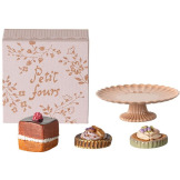 PATERA Z CIASTECZKAMI akcesoria dla lalek Cakes and cakestand