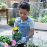 RĘKAWICZKI OGRODOWE niebieskie Forest Friends