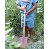 RÓŻOWA ŁOPATA metalowa Fairy Garden