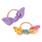 BAMBI gumki do włosów z kokardką zestaw 2 szt.