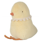 JAJKO WIELKANOCNE Z KURCZACZKIEM metalowa dekoracja wielkanocna Żółte