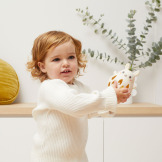 KRÓLICZEK silikonowa grzechotka dla maluszka