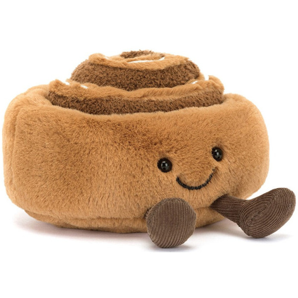 WESOŁA CYNAMONKA brązowa przytulanka 13 cm Amuse