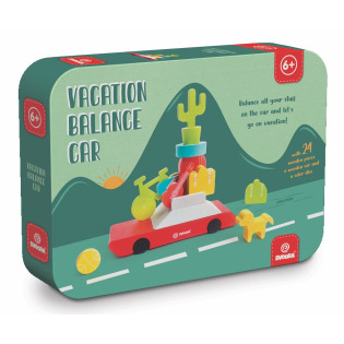 BALANSUJĄCY SAMOCHÓD gra zręcznościowa z kostką Svoora 6+