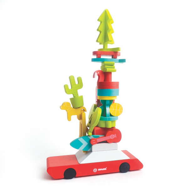 BALANSUJĄCY SAMOCHÓD gra zręcznościowa z kostką Svoora 6+