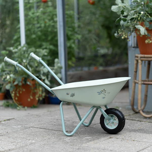 MIĘTOWA TACZKA metalowa dla dzieci Forest Friends