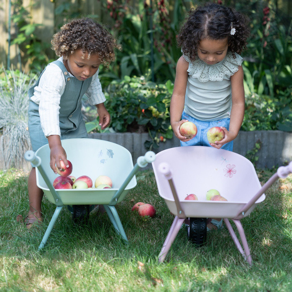 MIĘTOWA TACZKA metalowa dla dzieci Forest Friends