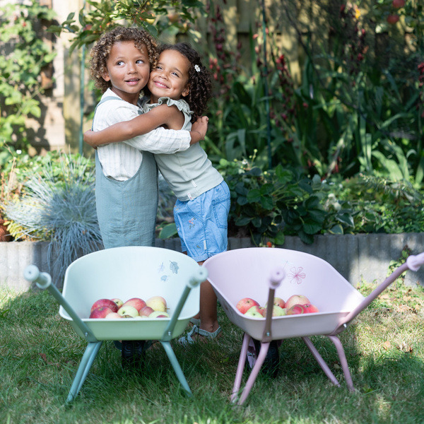 MIĘTOWA TACZKA metalowa dla dzieci Forest Friends