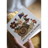 SPÓŹNIONE, ALE SZCZERE kartka okolicznościowa na urodziny/imieniny