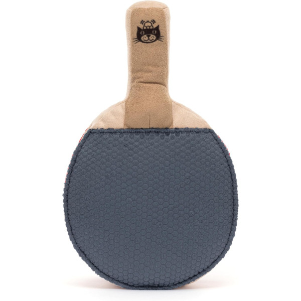 WESOŁA RAKIETKA DO TENISA STOŁOWEGO przytulanka 28 cm