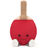 WESOŁA RAKIETKA DO TENISA STOŁOWEGO przytulanka 28 cm