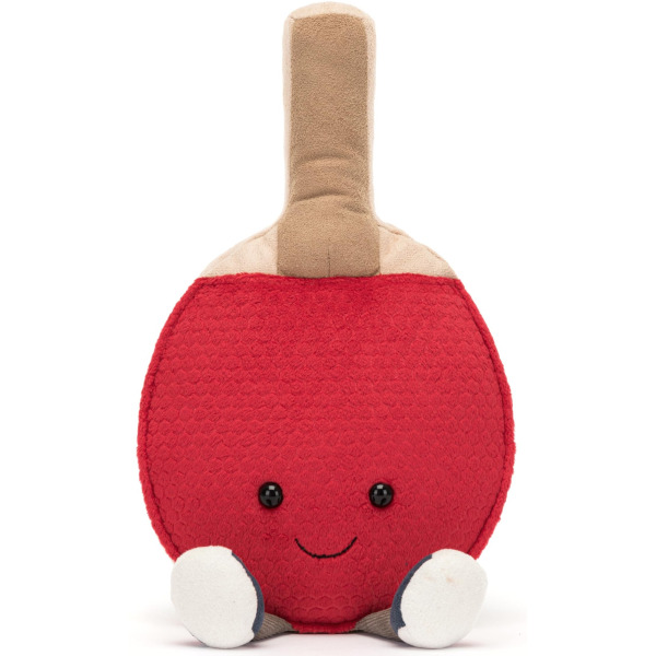 WESOŁA RAKIETKA DO TENISA STOŁOWEGO przytulanka 28 cm