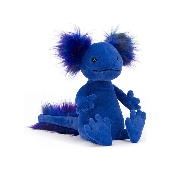 SALAMANDRA Andie niebieska przytulanka 27 cm