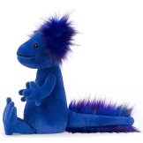 SALAMANDRA Andie niebieska przytulanka 27 cm