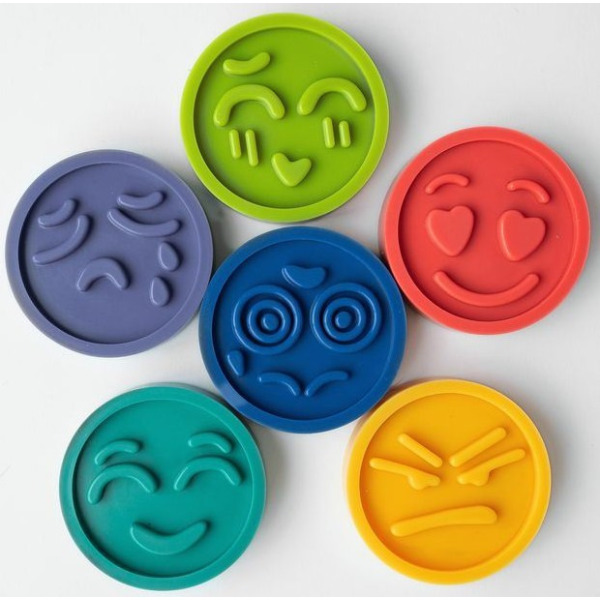 EMOCJE puzzle sensoryczne dotykowe