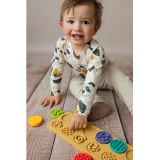 KOLOROWE KÓŁECZKA puzzle sensoryczne ZESTAW XL