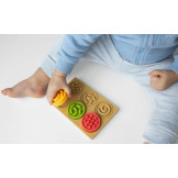 KOLOROWE KÓŁECZKA puzzle sensoryczne