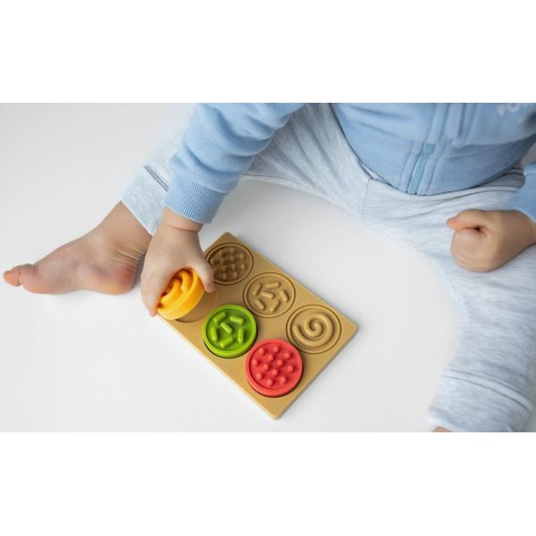 KOLOROWE KÓŁECZKA puzzle sensoryczne