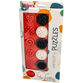 KÓŁECZKA KONTRASTOWE puzzle sensoryczne ZESTAW XL