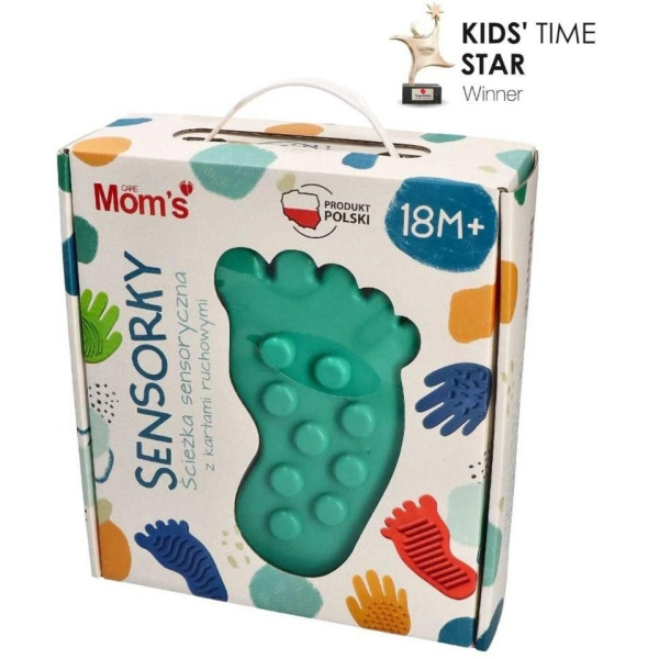 SENSORKY ścieżka sensoryczna ZESTAW 8 szt. + karty ruchowe