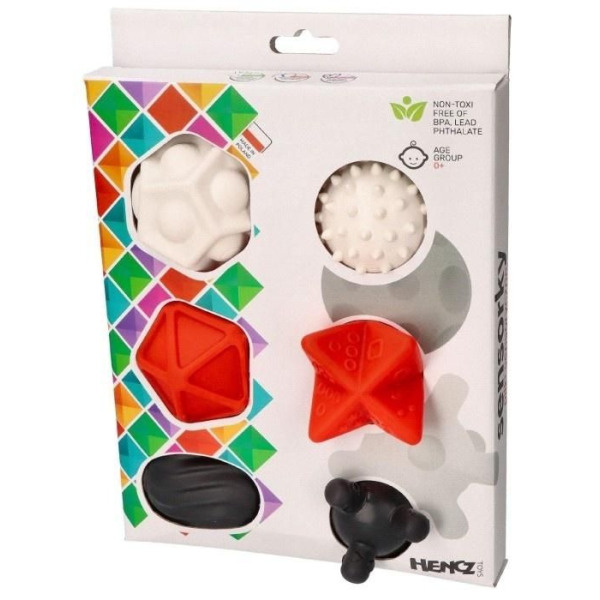 PIŁECZKI KONTRASTOWE sensoryczne zestaw 6 szt.