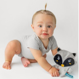 SZOP PEDRO szeleszcząca szmatka kontrastowa przytulanka