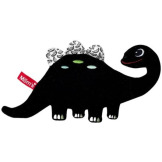 DINOZAUR szeleszcząca szmatka kontrastowa przytulanka