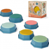 6 PÓL/KAMIENI SENSORYCZNYCH zestaw modułowy Balance & Hop Stepping Stones Sensory Step Stones