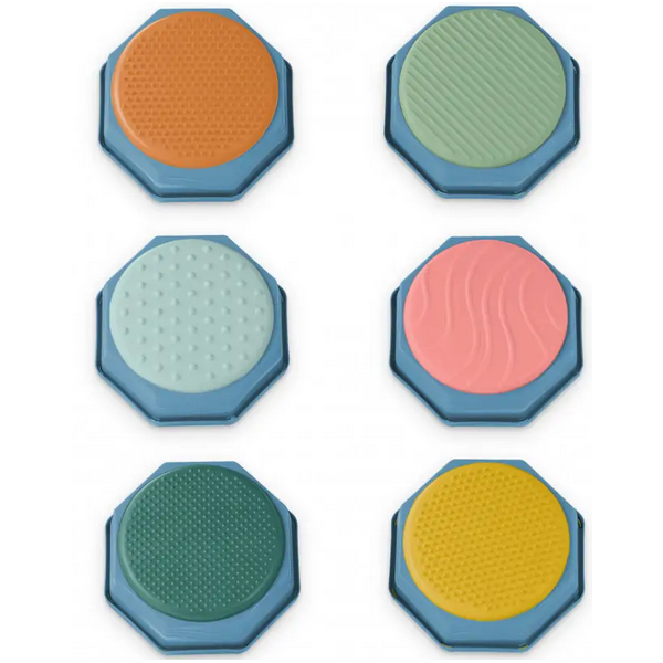 6 PÓL/KAMIENI SENSORYCZNYCH zestaw modułowy Balance & Hop Stepping Stones Sensory Step Stones