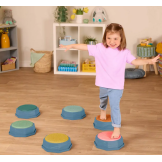 6 PÓL/KAMIENI SENSORYCZNYCH zestaw modułowy Balance & Hop Stepping Stones Sensory Step Stones
