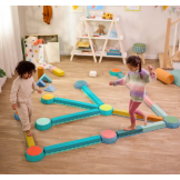 10 BELEK RÓWNOWAŻNYCH zestaw modułowy Balance & Hop Beams Balance Beams