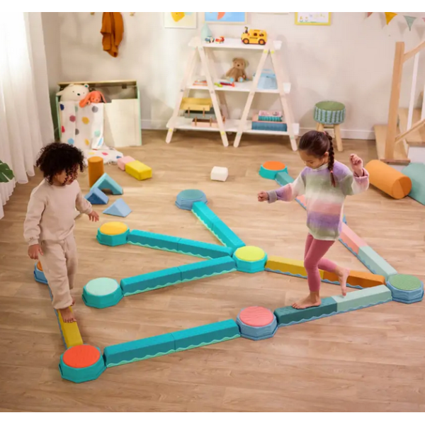 10 BELEK RÓWNOWAŻNYCH zestaw modułowy Balance & Hop Beams Balance Beams