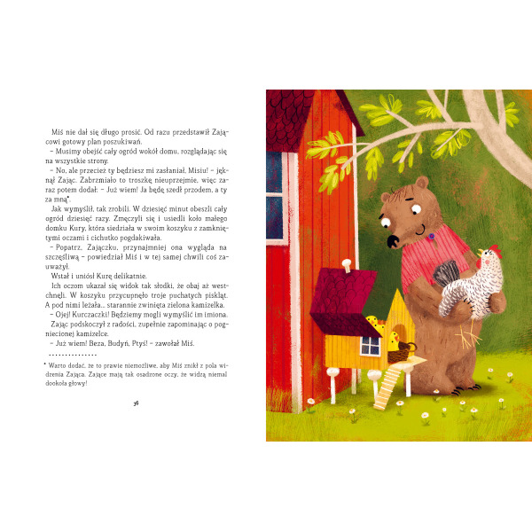 DOBRZY SĄSIEDZI. MIŚ I ZAJĄC książka dla dzieci Ewa Kozyra-Pawlak, Paweł Pawlak