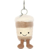 UŚMIECHNIĘTY KUBEK KAWY zawieszka breloczek 18 cm Jellycat